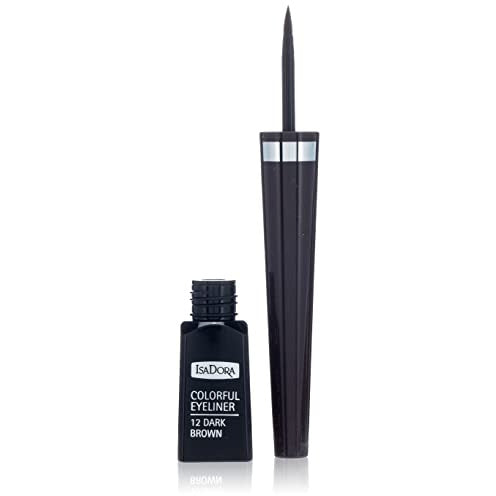 Colorful Liquid Eyeliner - 12 Dark Brown