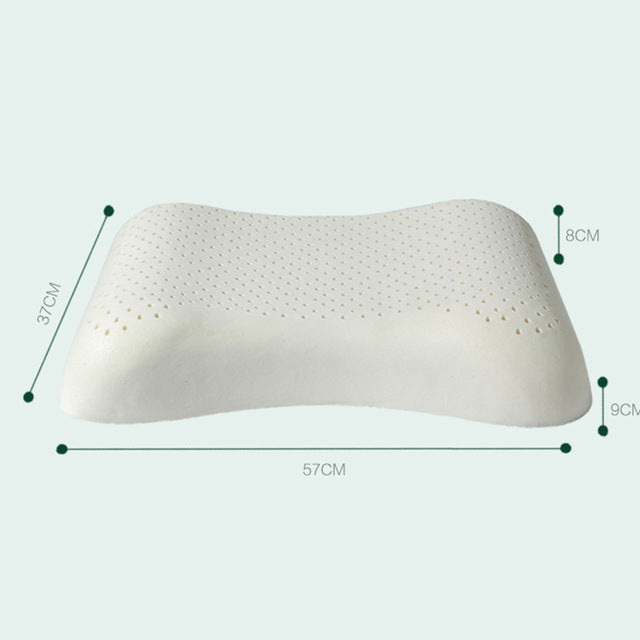 58X38cm Natural Latex Pillow Sleeping